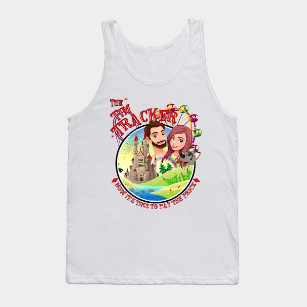 The Tim Tracker Vlog Youtube Orlando Theme Park Tank Top by Joaddo